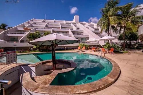 Maravilhoso Flat Com Vista Para O Mar De Ponta Negra Natal Luaran gambar